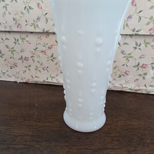 Elegant White Textured Vase